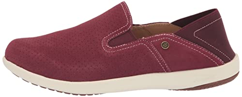 Spenco Women's Sterling Convertible Mule, Burgundy, 8.5 Wide