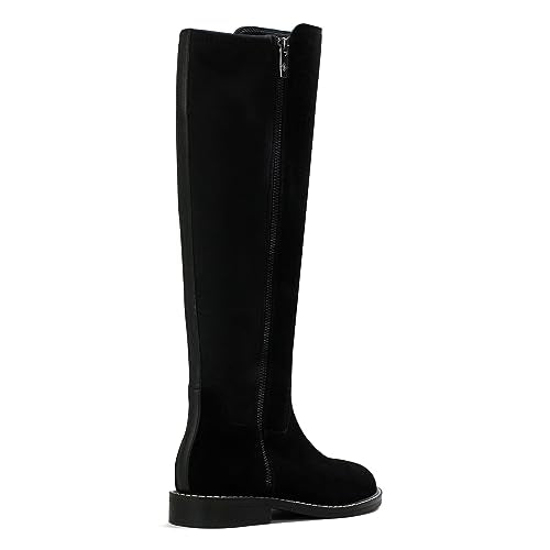 Donald Pliner Women's Isla Calf Suede Fashion Boot, Saddle, 10