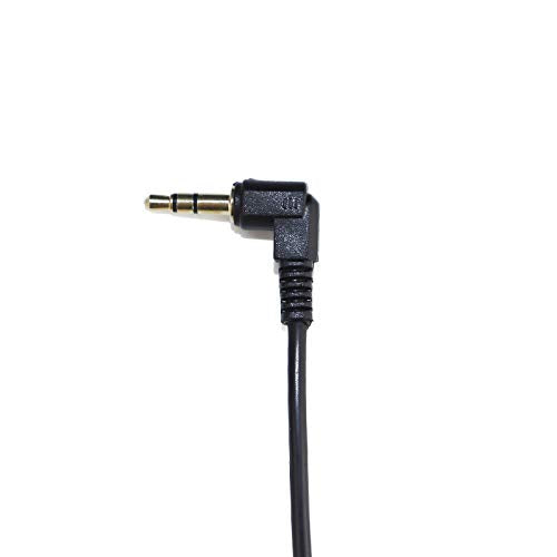 Traovien Stereo Audio Cable, 90 Degree Angled 3.5mm 3Pole TRS Male to Male Stereo Audio Extension Cable for Phone Laptops MP3 Table PC and More(2pcs) (3pole M Bend/M Bend)