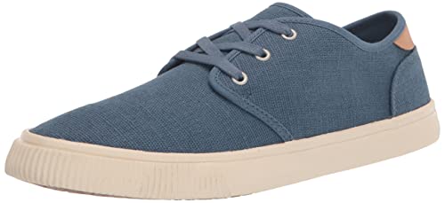 TOMS Mens Carlomen P Sneaker, Doe Recyled Cotton, 13 US