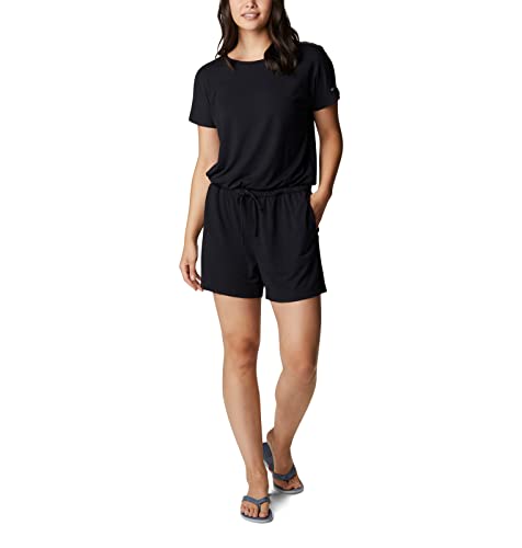 Columbia Women's Slack Water Knit Romper, Carbon, XX-Large