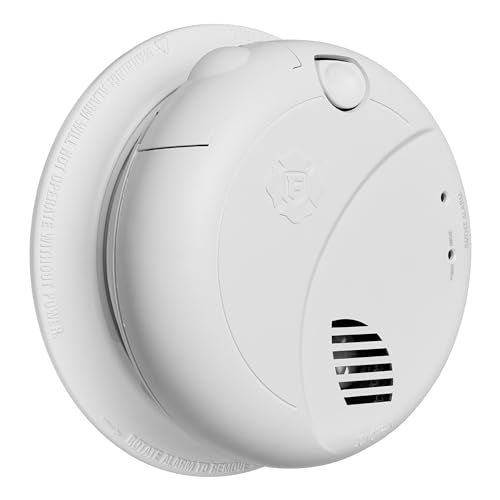 First Alert Interconnect Hardwire Smoke Alarm with Battery Backup & Voice Alerts, 3-Pack