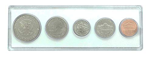 2013-5 Coin Birth Year Set in American Flag Holder Uncirculated