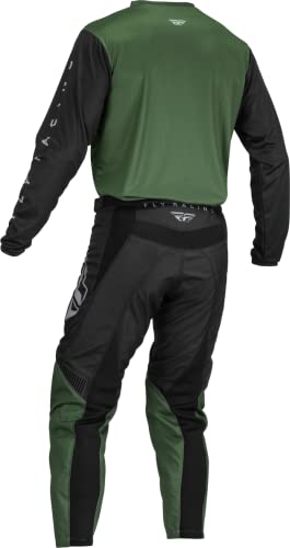 Fly Racing 2023 F-16 Olive Green/Black Adult Moto Gear Set - Pant and Jersey Combo