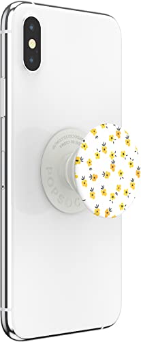 PopSockets Phone Grip with Expanding Kickstand, Floral PopGrip - Black Eyed Suzies