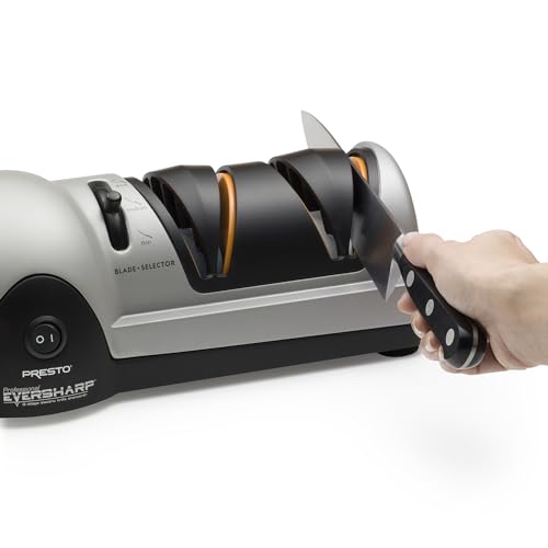 Presto 08810 Professional Electric Knife Sharpener, Multi/None