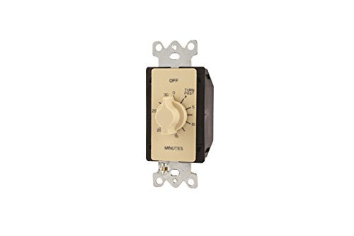 NSI - A530M A Series Springwound Auto Off in-Wall Time Switch, 30 Minute Timer Length, Ivory