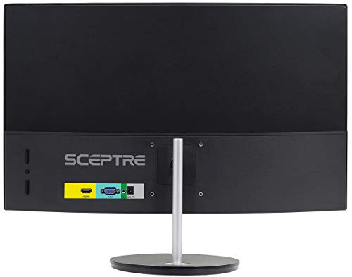 Sceptre Curved 24-inch Gaming Monitor 1080p R1500 98% sRGB HDMI x2 VGA Build-in Speakers, VESA Wall Mount Machine Black (C248W-1920RN Series)