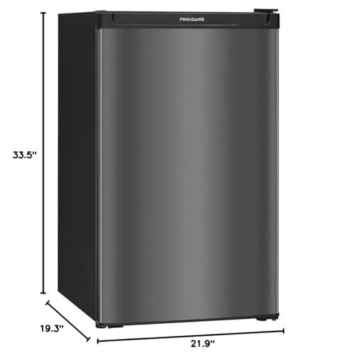 Frigidaire 4.4 Cu. Ft. Compact Refrigerator Black Stainless Steel