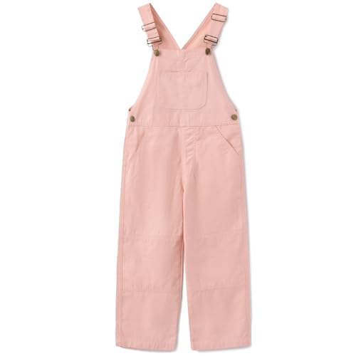 GRANDWISH Girls Lusty Gallant Bib Overalls with Adjustable Shouler Strap, Size 6