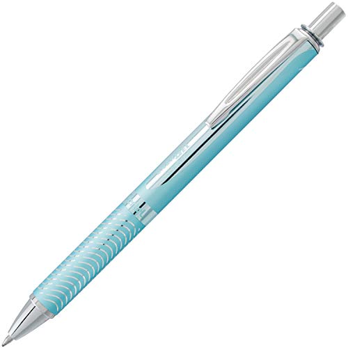 Pentel® EnerGel™ Alloy RT Gel Pen, Medium Point, 0.7 mm, Black Barrel, Black Ink