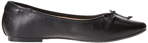 The Drop Women's Pepper Ballet Flat with Bow, Black, 12