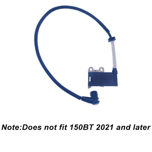 IGCLINIC Ignition Coil and Spark Plug Compatible with Husqvarna Backpack Blower 150BF 350BF 150BT 350BT EBZ5100 EBZ5150 BB2250 Replaces Part Number 502846401 511492901