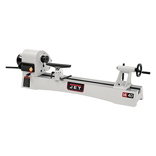 JET 14" x 40" Variable-Speed Woodworking Lathe, 1 HP, 115/230V 1Ph (Model JWL-1440VS)