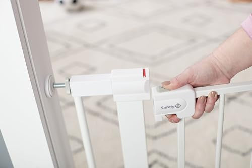 Safety 1st Easy Install 28" High Walk Thru Gate, Fits Between 29" and 38"