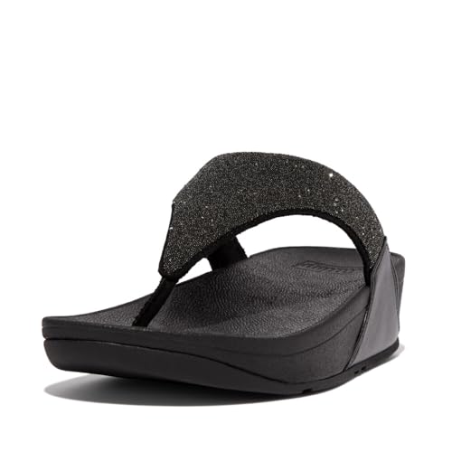 Fitflop Women's Flip Flop Sandal, All Black, 6