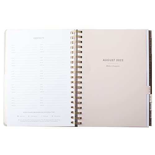 Fringe Studio 17 Month Planner (Aug 2023- Dec. 2024), BOLD STRIPE", Paper Cover, 5.75" x 8.25", includes Stickers & Interior Pocket, 236 pages, Esprit Collection (113110)