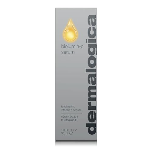 Dermalogica Biolumin-C Serum, Vitamin C Dark Spot Serum for Face with Peptide and AHA - Exfoliates and Reduces Sign of Skin Aging, 1 Fl Oz