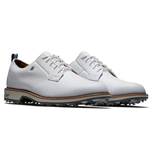 FootJoy Men's Premiere Series-Field Golf Shoe, White, 9