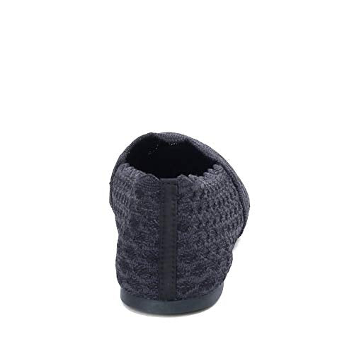 Skechers Women's Cleo-Scalloped Knit Skimmer Ballet Flat Natural 8