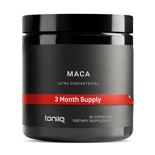Maca Root - Ultra High Potency 20:1 Extract - Black, Red and Yellow Maca Complex - Single Origin, Wildcrafted & Highly Concentrated - Third-Party Lab Tested - 90 Capsules