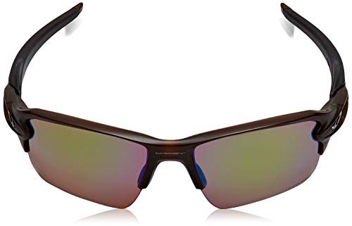 Oakley Men's OO9188 Flak 2.0 XL Rectangular Sunglasses, Steel/Prizm Dark Golf, 59 mm