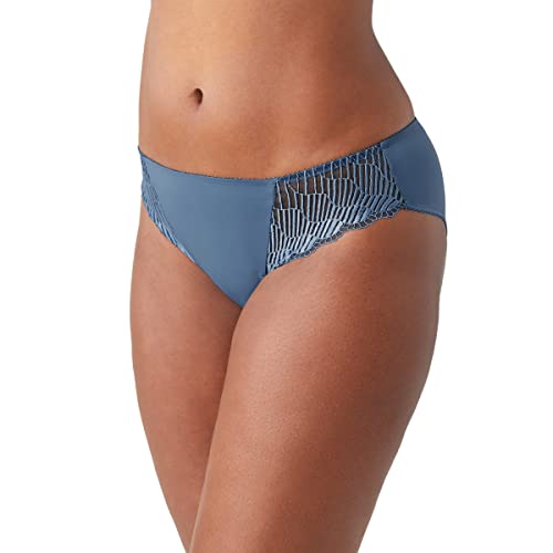 Wacoal Women's La Femme Bikini Panty, Bluestone, Small