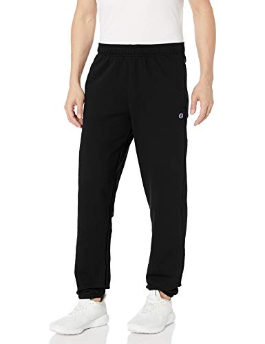 Champion Men's Sweatpants, Powerblend, Relaxed Bottom Pants for Men (Reg. or Big & Tall)