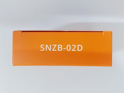 SONOFF Zigbee Indoor Temperature Humidity Sensor, SNZB-02D LCD Zigbee Thermometer Hygrometer, Works with Alexa & Google Home for Remote Monitoring and Home Automation, ZigBee 3.0 Hub Required, 1-Pack