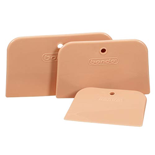 Bondo Spreader 3-Pack, 00357, 3 Sizes Per Pack