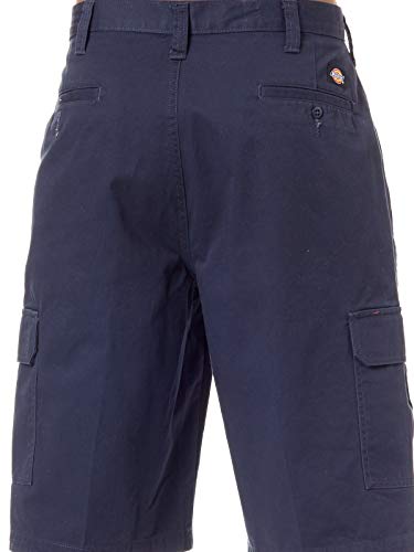 Dickies Mens 13 Inch Loose Fit Cargo Short, Black, 30