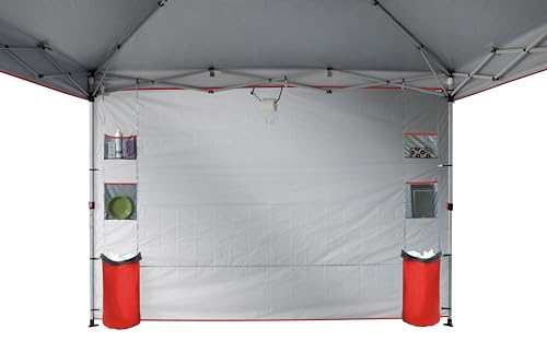 CROWN SHADES Canopy Tent 10x10 Pop Up Canopy Outdoor Shade with Pockets Sidewall, Easy Up Sun Shelter with One Person Set Up Center Lock, Portable Instant Camping Beach Canopy Tents, Purple