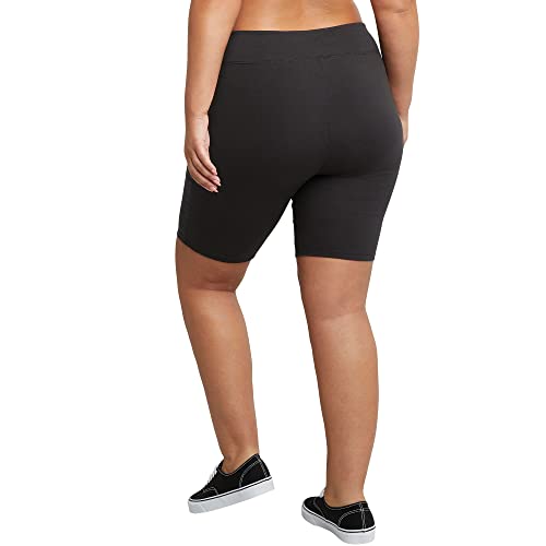 Just My Size Women's Plus-Size Stretch Jersey Bike Shorts