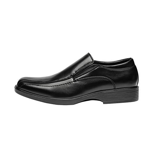 Bruno Marc Mens Leather Lined Dress Loafers Shoes,5-Dark Brown - 9 (Cambridge-05)