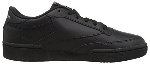 Reebok Boy's Club C Sneaker, Black/Charcoal, 12 Little Kid