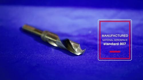 Drill America - DWDCO25/32 25/32" Reduced Shank Cobalt Drill Bit with 1/2" Shank, DWDCO Series