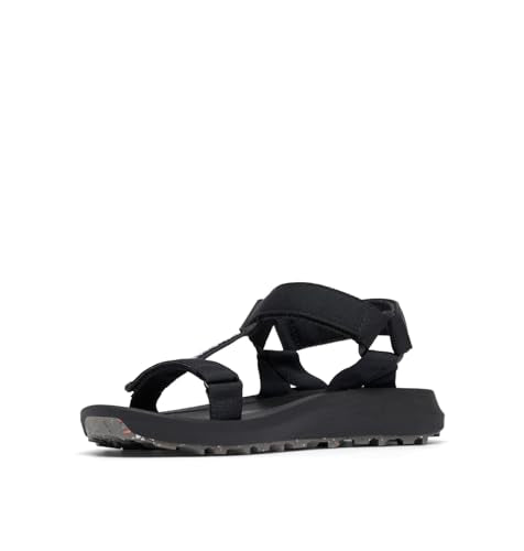 Columbia Men's Globetrot Sandal, Black/White, 7