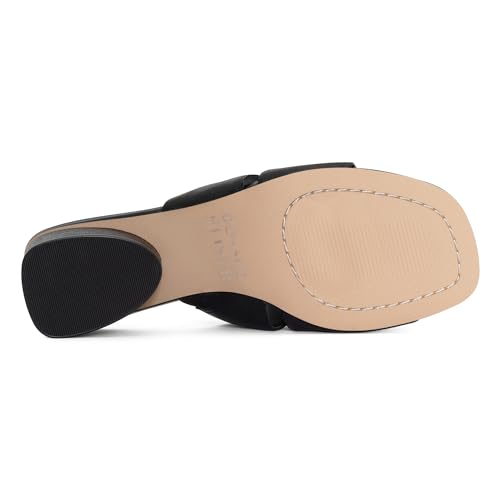 Donald Pliner Women's Heeled Sandal, Mule, Platino, 10