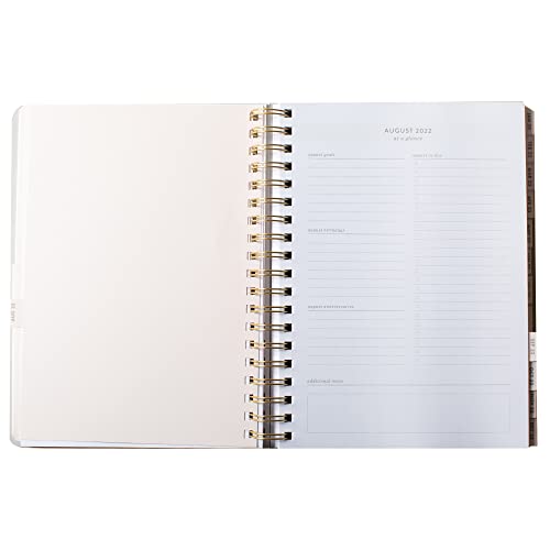 Fringe Studio 17 Month Planner (Aug 2023- Dec. 2024), BOLD STRIPE", Paper Cover, 5.75" x 8.25", includes Stickers & Interior Pocket, 236 pages, Esprit Collection (113110)