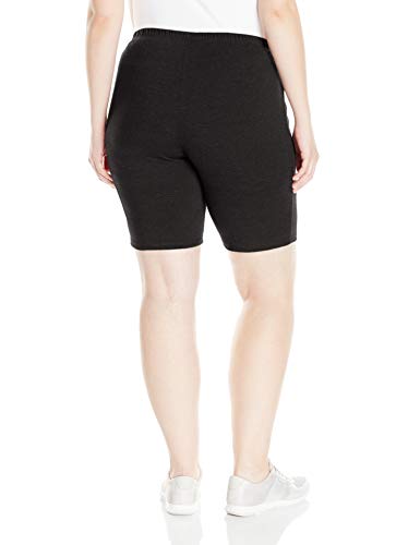 Just My Size Women's Plus-Size Stretch Jersey Bike Shorts