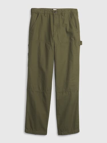 GAP Mens Utility Carpenter Pant Army Jacket Green V2 29x30