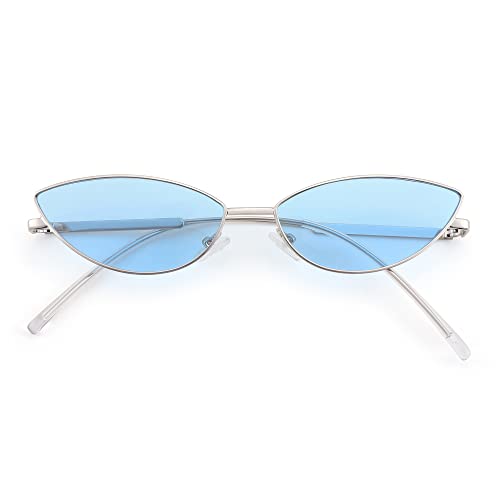 FEISEDY Fashion Designer Sunglasses Retro Small Petals Shape Arc Temple Design B2298