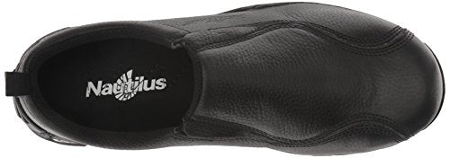 Nautilus Men's, Black, Steel Toe, SD, Twin Gore Slip On (11.5 M)