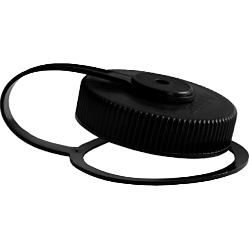 Nalgene Lid Wide Mouth Water Bottle, 1-Pint, Blue