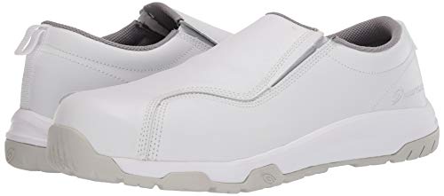 Nautilus Men's, White, Comp Toe, SD, Twin Gore Slip On (10.5 M)