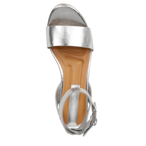 Franco Sarto Womens Presley Platform Wedge Sandal Multi Snake Print Faux Leather 8.5 M