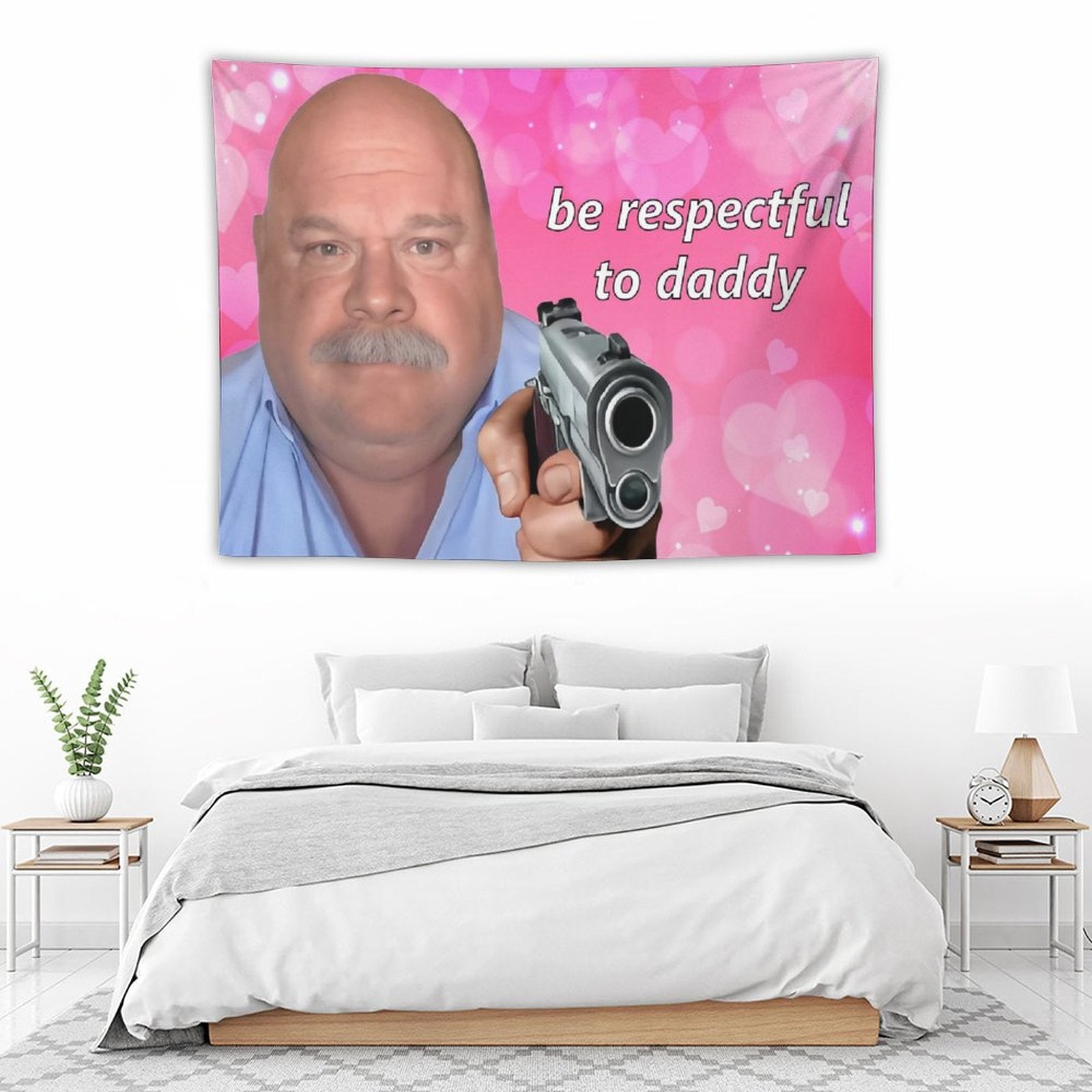 Be Respectful to Daddy Bertram Tapestry