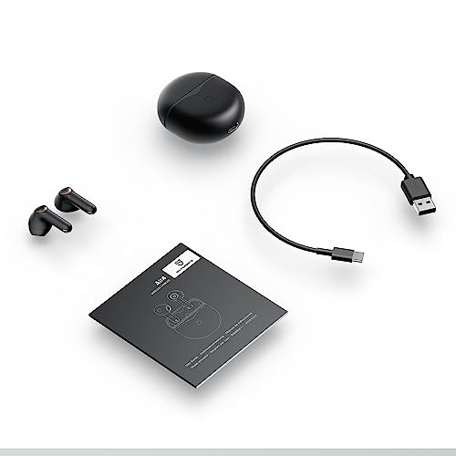 SoundPEATS Air4 Wireless Earbuds with Snapdragon Sound AptX Adaptive Lossless, Qualcomm QCC3071 Bluetooth 5.3 Earphones with Boost Bass, 6 Mics CVC, Low Latency, 26Hrs, Multipoint Connection