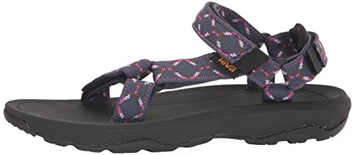 Teva Hurricane XLT 2 Sandal, Lava Dark Gull Grey, 4 US Unisex Big Kid