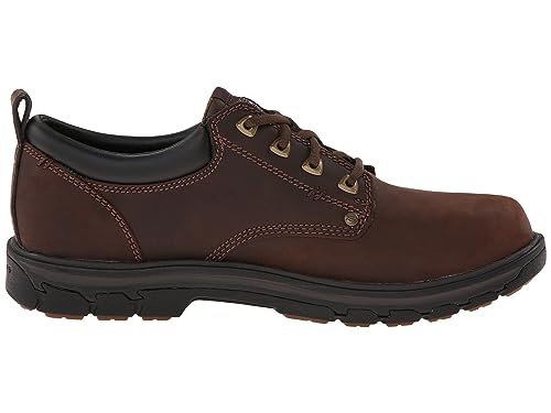 Skechers mens Segment Rilar Oxford, Brown, 9.5 US